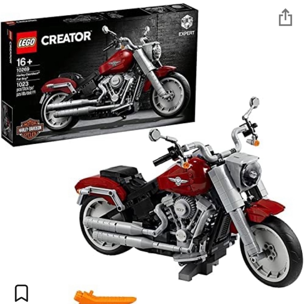Harley Davidson “Fat Boy” Lego